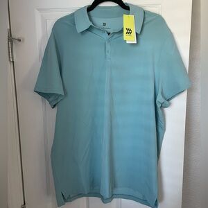 All in Motion Light Blue Polo Shirt